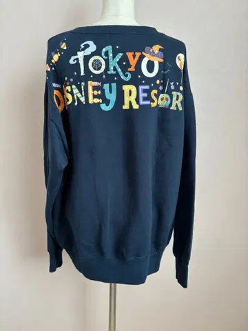 디즈니 리조트 M 트레이닝복 맨투맨 속기모 후드티 Disney