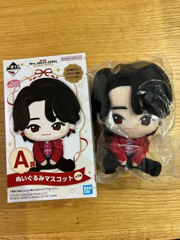 Mrs. GREEN APPLE 제일복권 A상 봉제 인형 마스코트