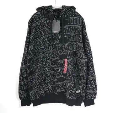 STRANGER THINGS 기묘한 이야기 후드티 블랙