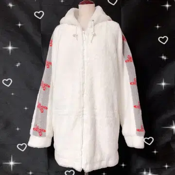 Piko 90s 귀여운 복슬복슬 후드티 M