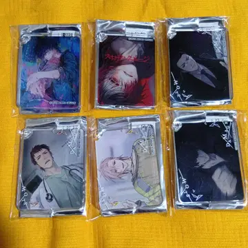 슬로우 데미지 슬로데미 아크릴 플레이트 키체인 6종 세트