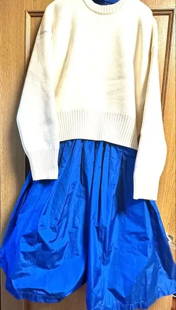 shetokyo Greta 로열 블루 원피스