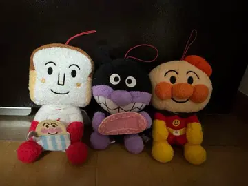 호빵맨 봉제 인형 세트 약 20cm