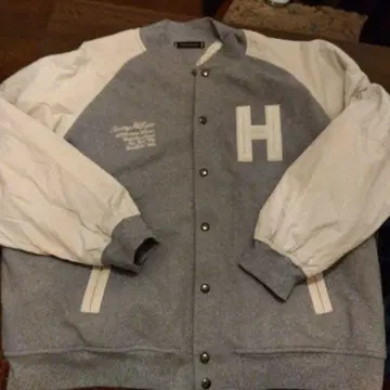 Tommy Hilfiger 그레이 H 자수 자켓 4XL