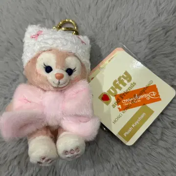 홍콩 디즈니 겨울 리본 리나벨 키체인 봉제 인형