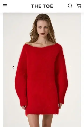 THE TOE Richmond angora sweater