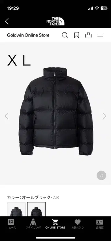 THE NORTH FACE 눕시 자켓 올 블랙 ND92531R
