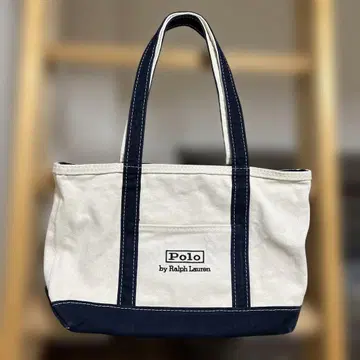 미사용 새상품 폴로 랄프 로렌 토트백 네이비