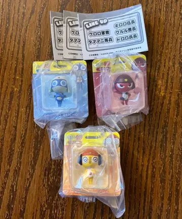 개구리 중사 케로로 블리스터 참 컬렉션 3세트