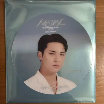 SEVENTEEN 원형 클리어 시트 MINGYU