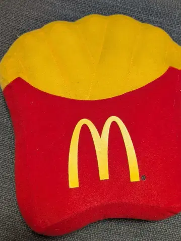 맥도날드 레어 한정품 감자 쿠션 봉제 인형