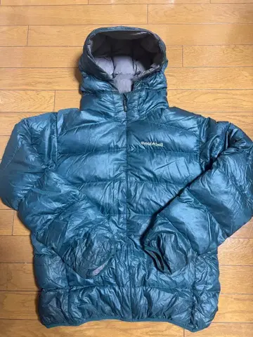 mont-bell 라이트 알파인 다운 파카 블루그린 M 사이즈