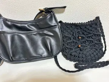 블랙 숄더백 ehka sopo no brand