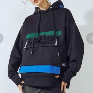 박스 포켓 후디 / un3d