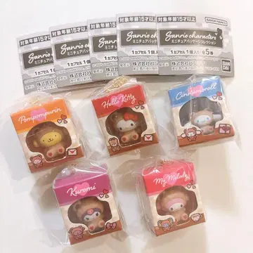 미개봉 산리오 미니어처 패키지 컬렉션 컴플리트 키티