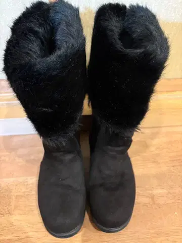 블랙 어그 부츠 230 사이즈