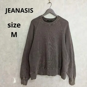 JEANASIS 빈티지 빅 실루엣 풀오버 트레이닝복 M
