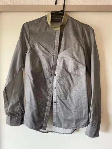 ANTIPODIUM 그레이 긴팔 셔츠 UK6