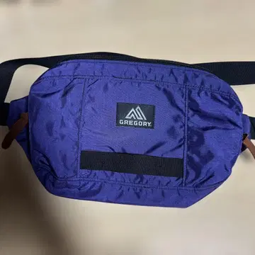 GREGORY 바디백 퍼플