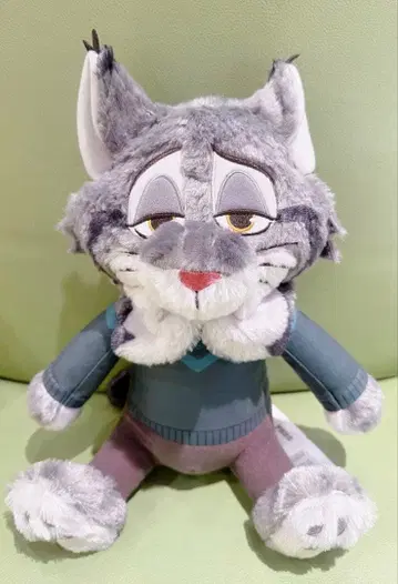 주토피아2 L 봉제 인형 파우버트