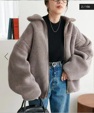 깔끔한 보아 스탠드 블루종 그레이