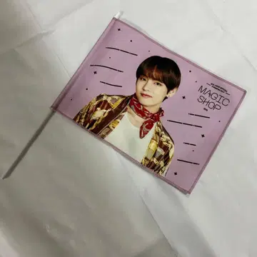 MAGIC SHOP 부채 연보라색