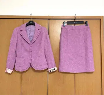 레오나르 스커트 수트