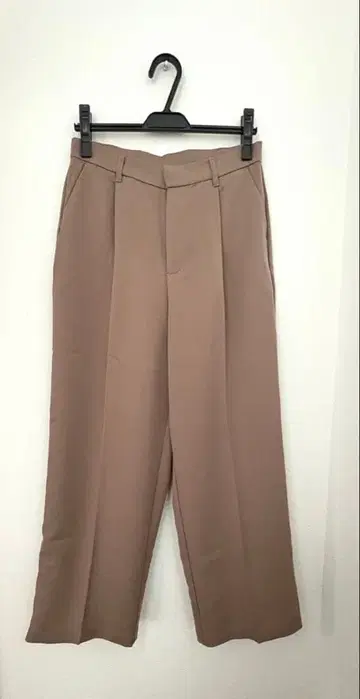 스트레치 트윌 턱 와이드 팬츠 리디