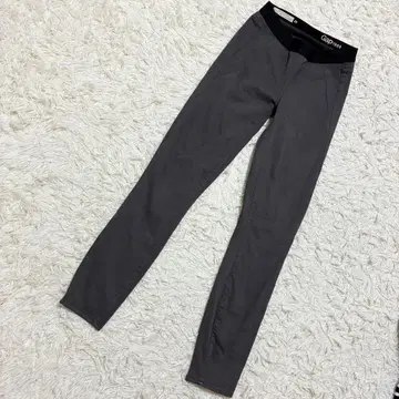 GAP 레깅스 스키니 로고 핏감 스포티 그레이