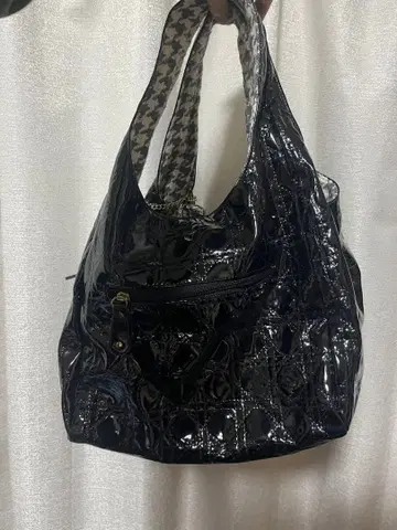 블랙 리버서블 토트백