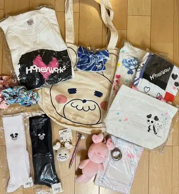 Honeyworks 캐릭터 굿즈 세트 하니와 허니웍스