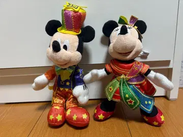 40주년 미키 미니 봉제 인형 스트랩