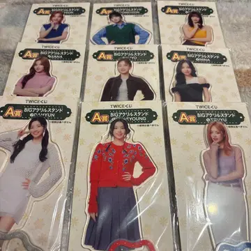 TWICE 복권 A상 BIG 아크릴 스탠드 컴프 훼미리마트 2024