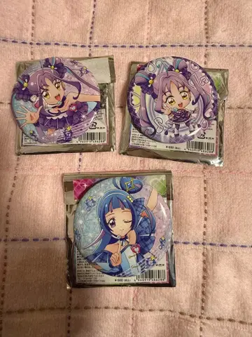 키미프리 라이브 2025 키미와 아이돌 프리큐어 캔뱃지 윙크 큥큥