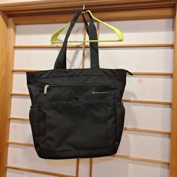 Champion 블랙 토트백