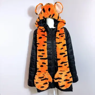 티거 곰돌이 푸 팬캡 머플러 / 미튼 / 모자