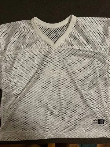 Alleson Athletic 메쉬 T셔츠 XL 화이트