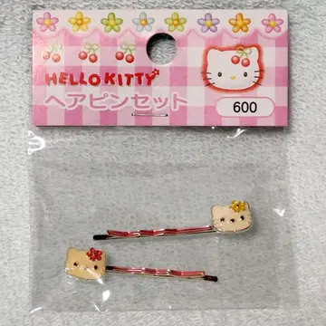 산리오 헬로키티 헤어핀 세트 1999년 레트로