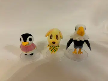 모여봐요 동물의 숲 토모다치돌 캐러멜 아폴로 오로라 피규어