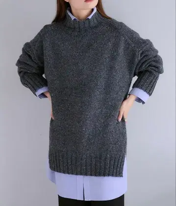 pual ce cin 터틀 니트 새상품급