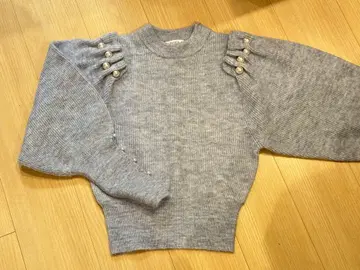 Estella K 색스 블루 펄 니트