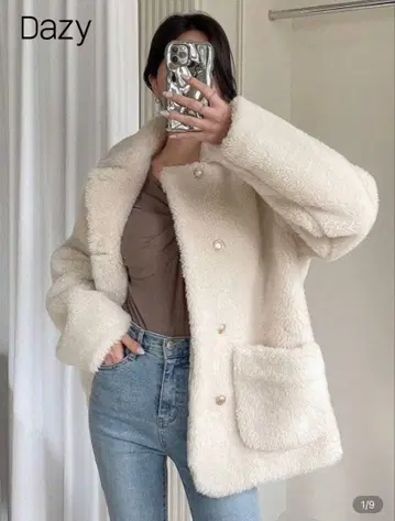 [ shein ] 보아 자켓 보아 코트