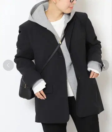 [두지엠 클라세] Dad 자켓 테일러드 블랙 아우터