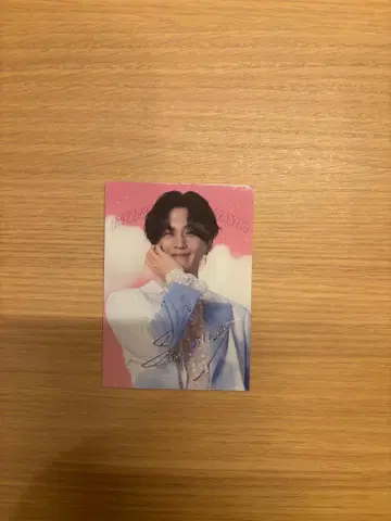 야기 유세이 포토 카드 시크릿