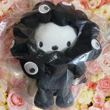 산리오 미야쿠미야쿠 변신 봉제 인형 M 블랙 포차코 새상품