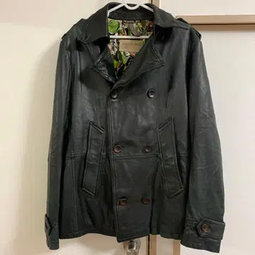 ALFIE BOBO 블랙 가죽 자켓