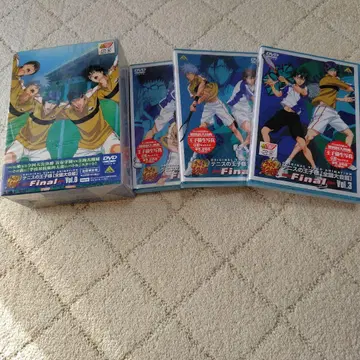 완전 미개봉 테니스의 왕자님 전국 대회편 Final 초회판 DVD 세트