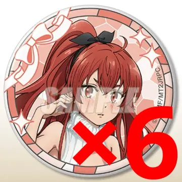 무직전생 제비뽑기당 D상 에리스 키라키라 캔뱃지 6개