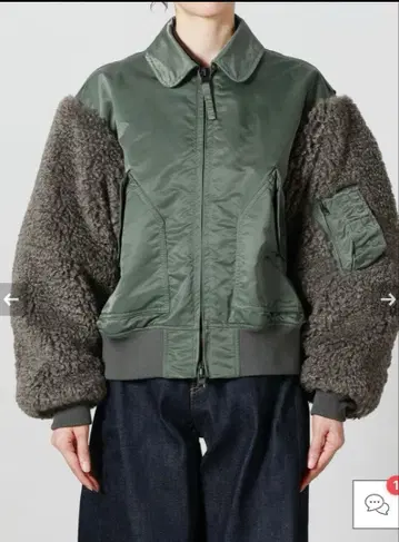 HYKEFAUX SHEARLING TYPE CWU-45/PJACKET