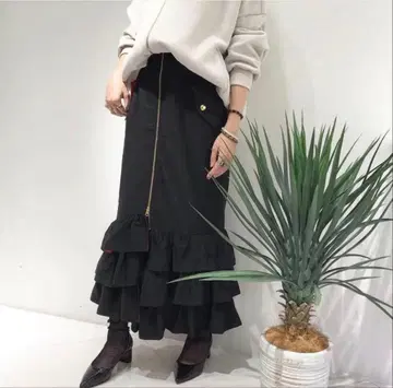 밀리터리 머메이드 스커트 (1740414) 리즈리